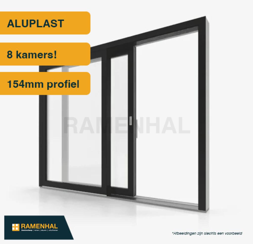 pvc schuifraam, raam, deur, deuren, raam, Smart-slide NEO, Doe-het-zelf en Bouw, Raamkozijnen en Schuifdeuren, Nieuw, Schuifpui