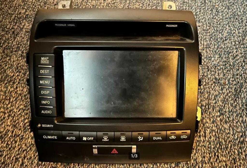 Navigatie Toyota Landcruiser 200, Ophalen, Gebruikt
