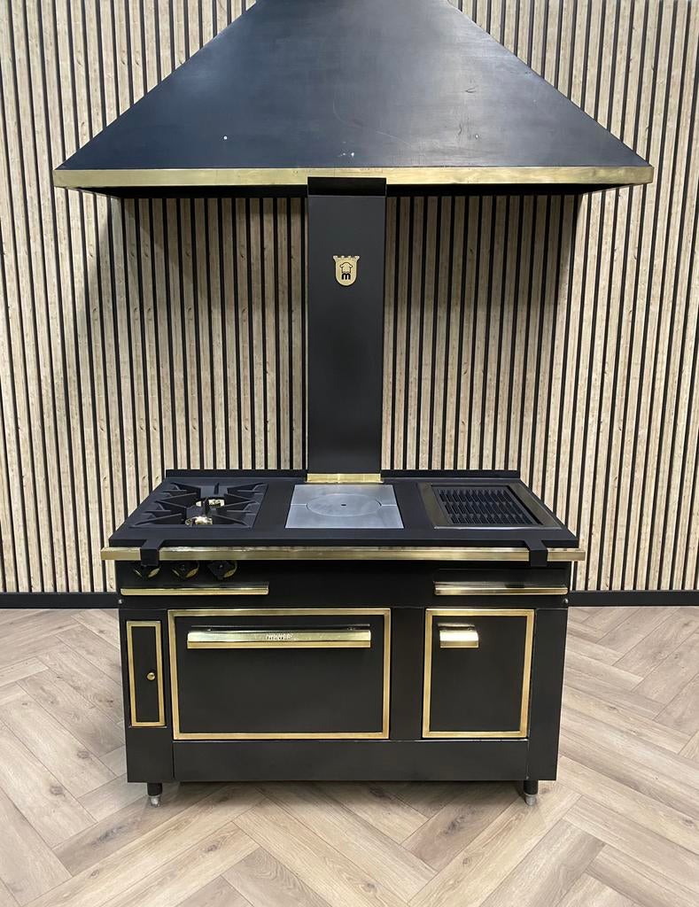 Morice de luxe unique + Four à gaz + Hotte, Electroménager, Cuisinières, Autoportant, Gaz