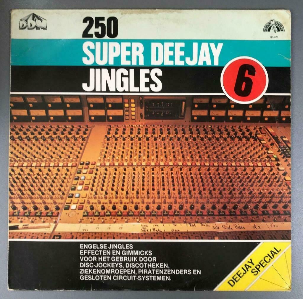 Vinyle de 250 Super Deejay Jingles 6, Enlèvement ou Envoi, Utilisé