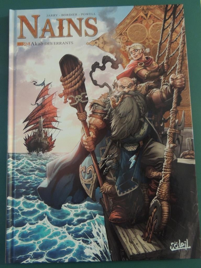 BD NAINS N24 AKAB DES ERRANTS EO 09/2022 TBE, Enlèvement ou Envoi, Une BD, Comme neuf, Jarry