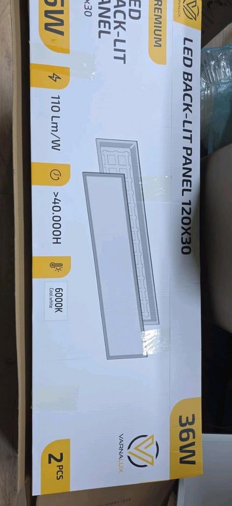 Partij led panelen - Nieuw -, Ophalen of Verzenden, Nieuw, Overige materialen, Led panelen