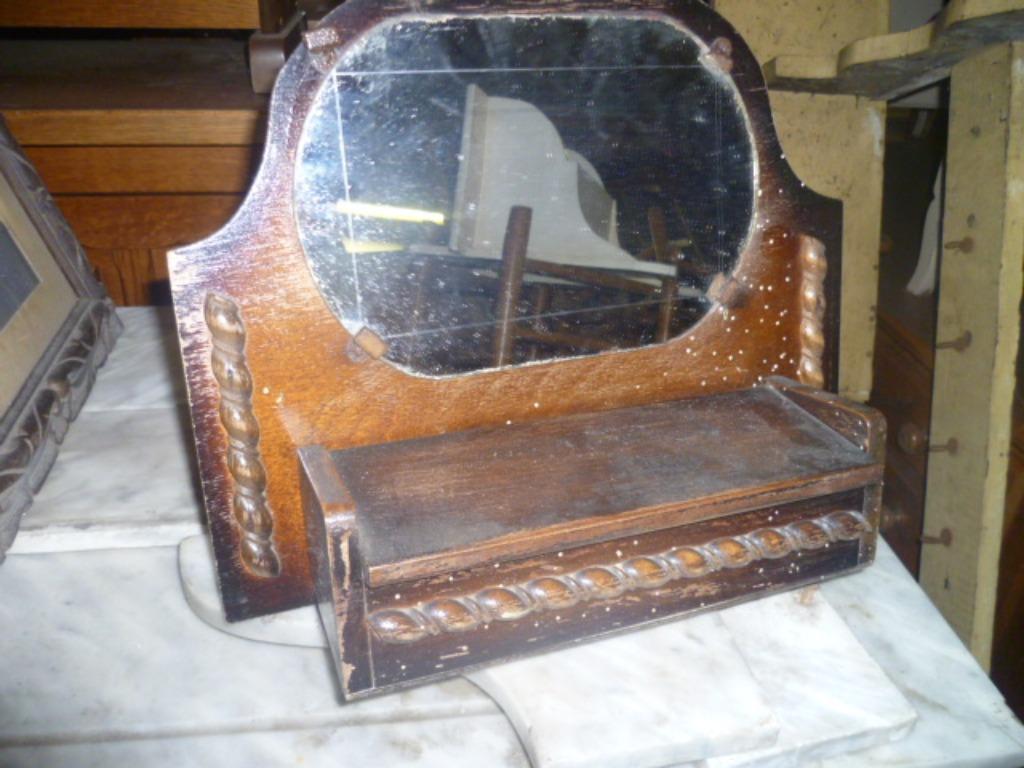 OUD KAMMENBAKJE MET SPIEGEL, Antiek en Kunst, Ophalen of Verzenden