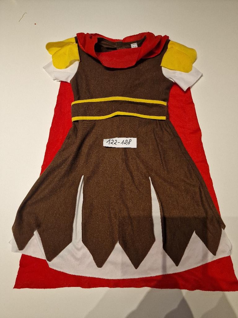 Verkleedpak Roodkapje maat 122-128, Kinderen en Baby's, Carnavalskleding en Verkleedspullen, Ophalen, Zo goed als nieuw, 122 t/m 128