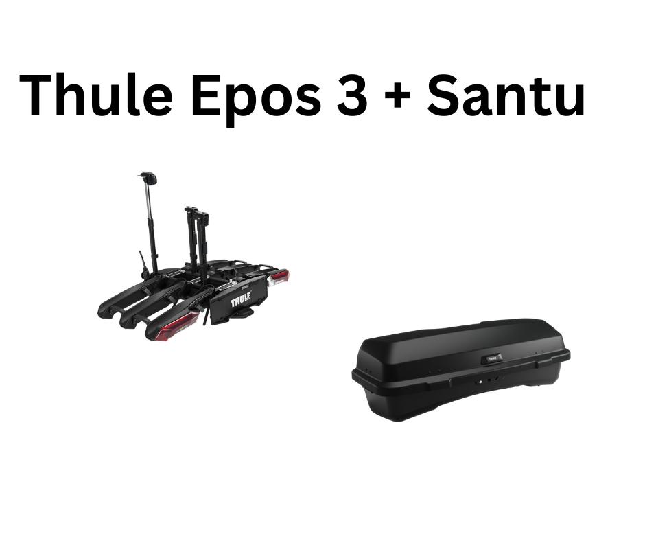 THULE EPOS 3 + SANTU, Ophalen, 3 fietsen of meer, Elektrische fiets, Nieuw