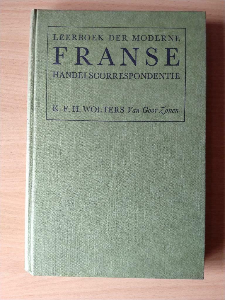 Leerboek der moderne franse handelscorrespondentie, Ophalen of Verzenden, Gelezen
