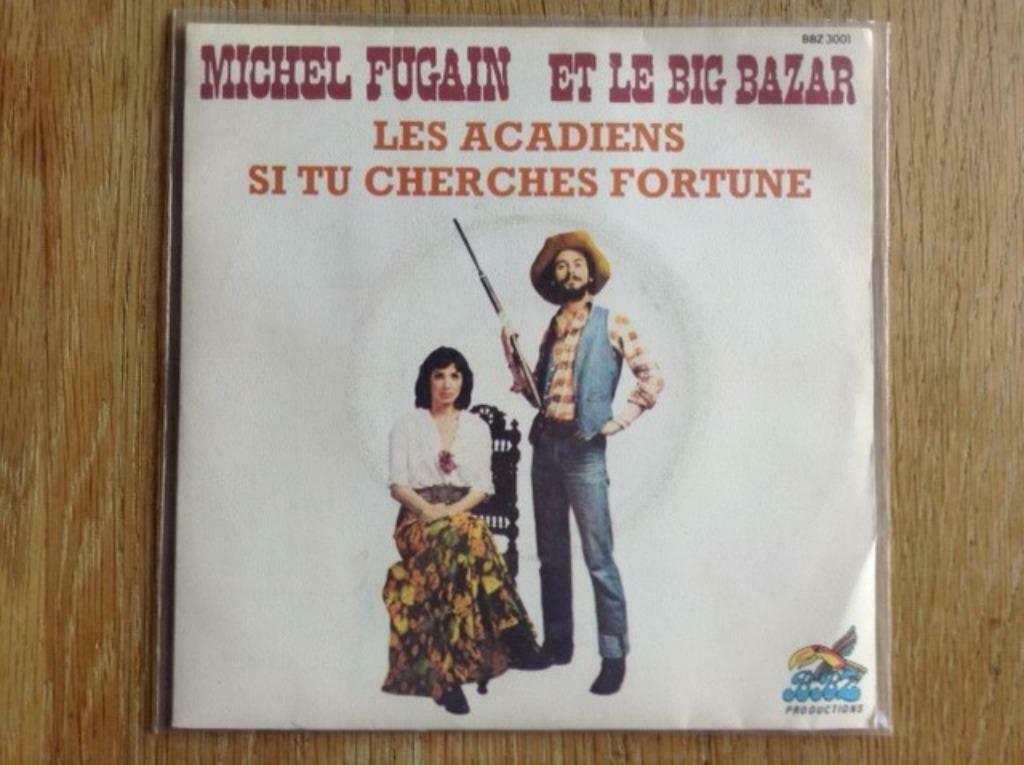 single michel fugain et le big bazar, CD & DVD, Enlèvement ou Envoi, 7 pouces, Pop, Single