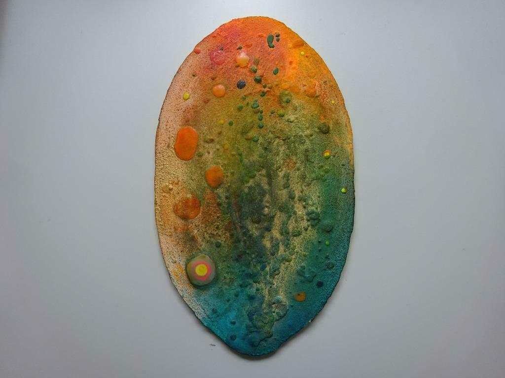 Renzo Nucara, - Reperto, 2001, Resine + Pigment, 50 x 29 cm, Ophalen