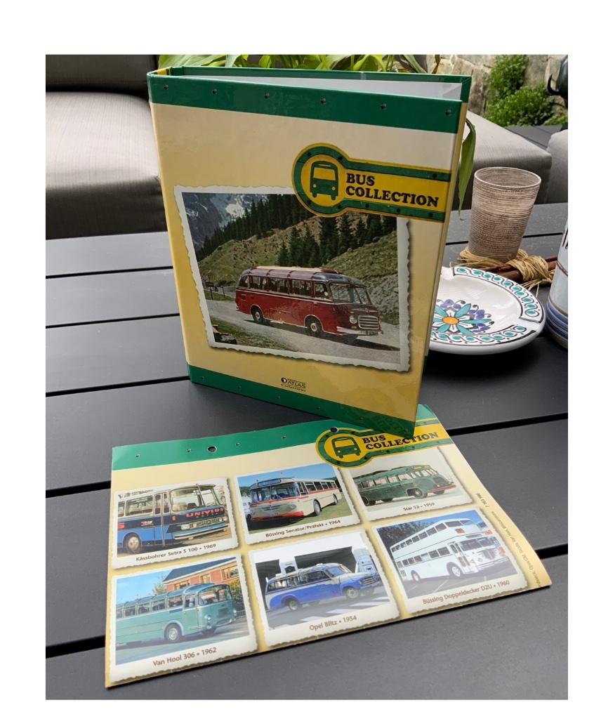 Classeur « Bus Collection » Éditions Atlas, Enlèvement ou Envoi, Comme neuf, Autres types, Autres marques