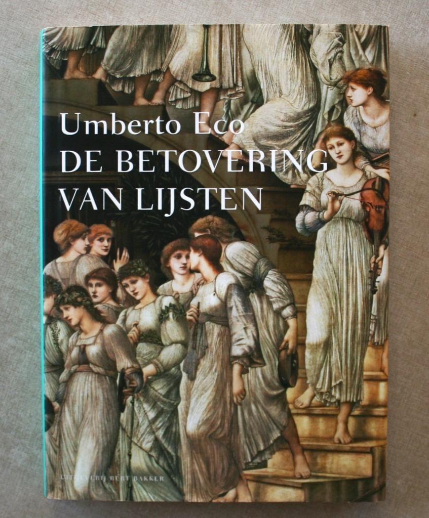 De betovering van lijsten. Umberto Eco., Ophalen of Verzenden, Nieuw, Umberto Eco