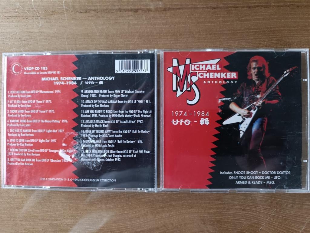 Michael Schenker anthology 1974-1984 UFO - MSG, Ophalen of Verzenden, Zo goed als nieuw