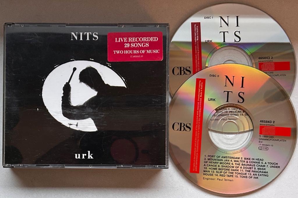 NITS - Urk ( 2CD; LIve ), Cd's en Dvd's, Cd's | Rock, Zo goed als nieuw, Poprock, Verzenden