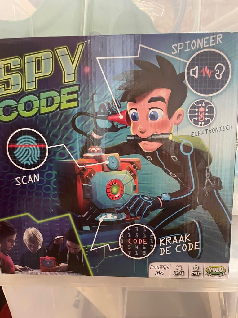 spy code, Ophalen, Zo goed als nieuw