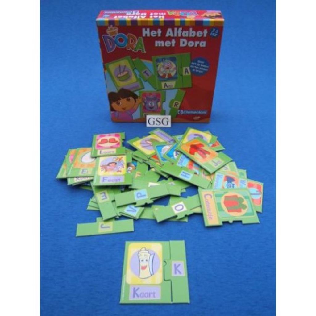 alfabet puzzel van DORA, Kinderen en Baby's, Verzenden