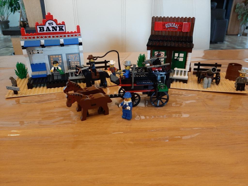 Lego Set 6765 Gold City Junction, Ophalen of Verzenden, Zo goed als nieuw, Complete set, Lego
