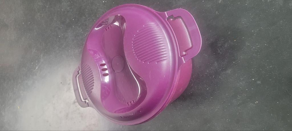 Tupperware rijstkoker, Huis en Inrichting, Ophalen, Gebruikt, Paars, Overige typen