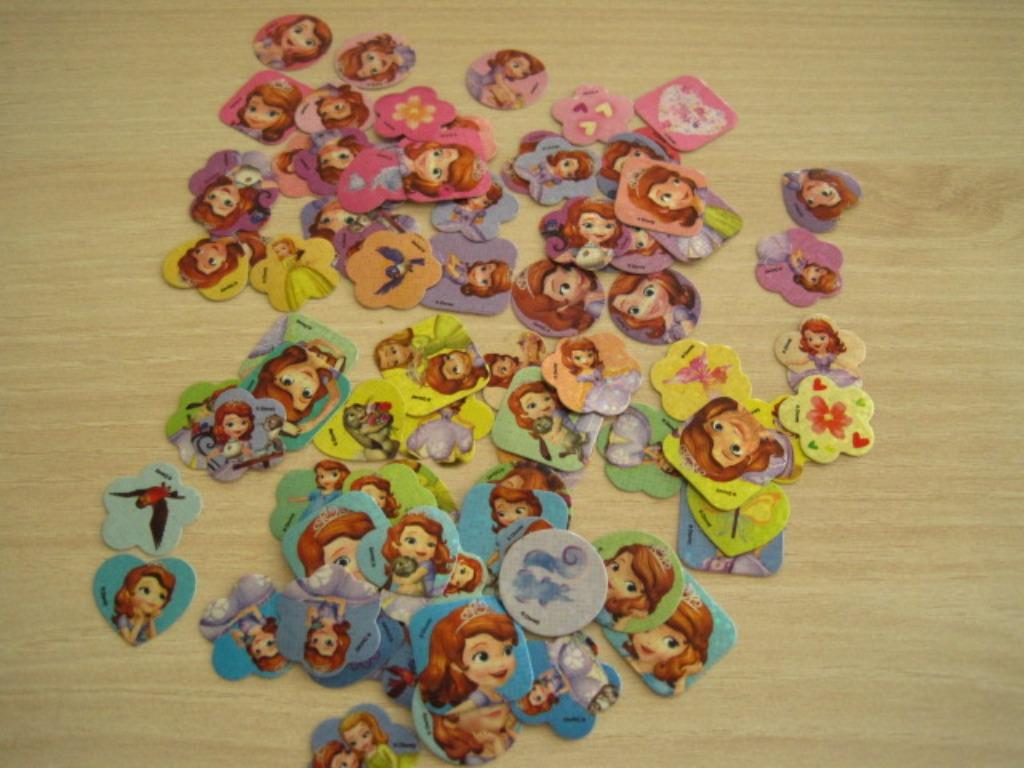 Set stickers Sofia de prinses 75 stuks, Ophalen of Verzenden, Zo goed als nieuw, Knutselen