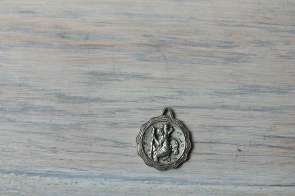Medaille Saint-Christophe Sint-Kristof., Envoi, Autres matériaux