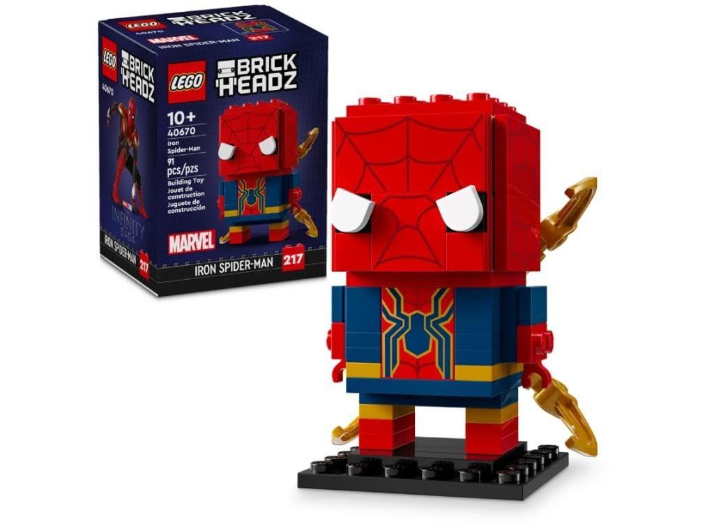Lego 40670 BrickHeadz Marvel Iron Spider Man, Enlèvement ou Envoi, Neuf, Ensemble complet, Lego