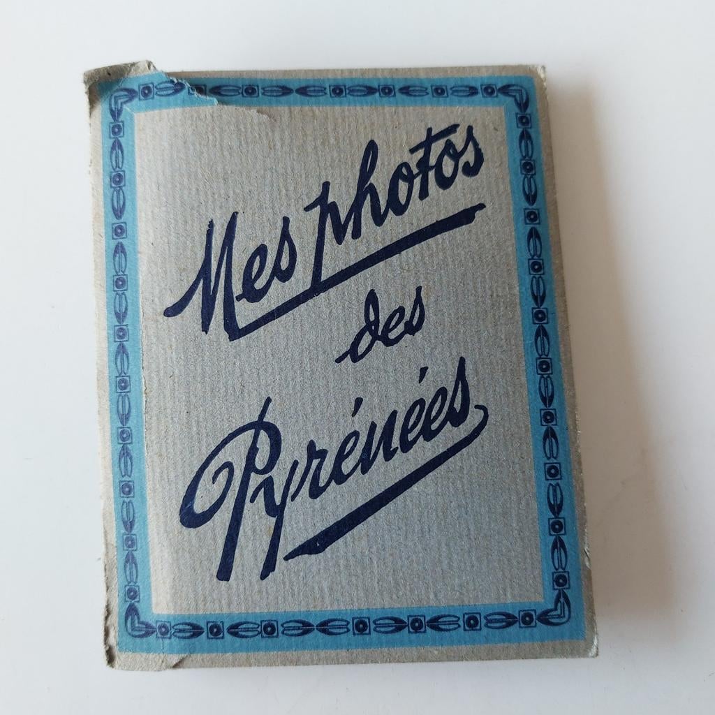 Oud hoesje met 20 oude foto's van de Pyreneeën, Ophalen, Foto