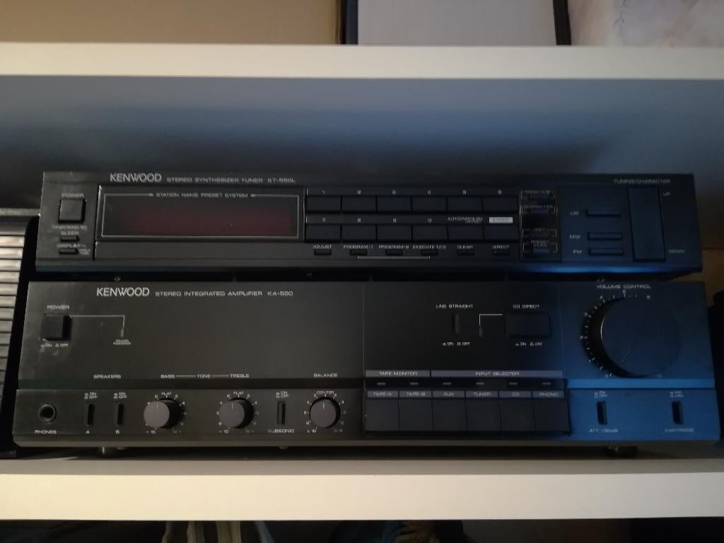 Tuner Kenwood KT 5502, Ophalen of Verzenden, Gebruikt, Analoog