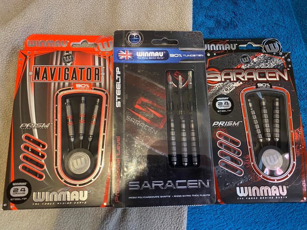 3 nieuwe setjes van winmau., Ophalen, Zo goed als nieuw