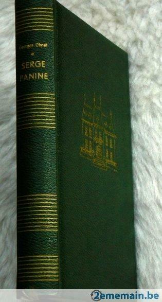 de Georges Ohnet : SERGE PANINE  (livre relié cuir), Enlèvement, Comme neuf, Belgique