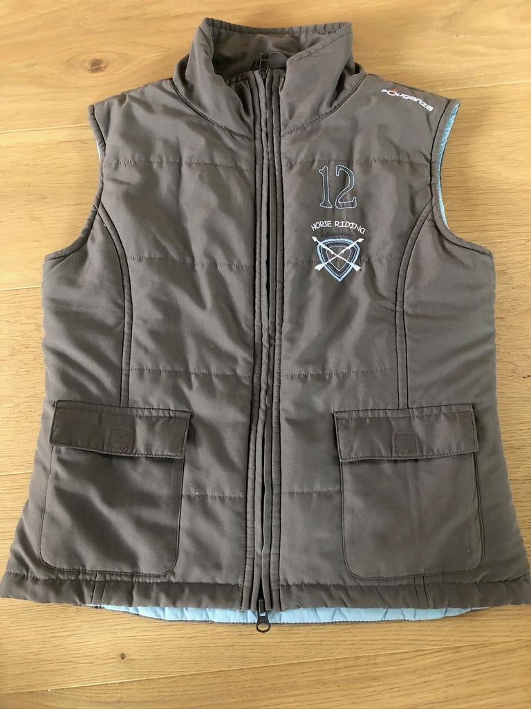 Gilet d’équitation Fouganza, Animaux & Accessoires, Utilisé, Enfants, Vêtements d'extérieur