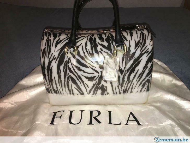 Sac à main Furla motif Zèbre, Enlèvement ou Envoi, Utilisé, Autres couleurs
