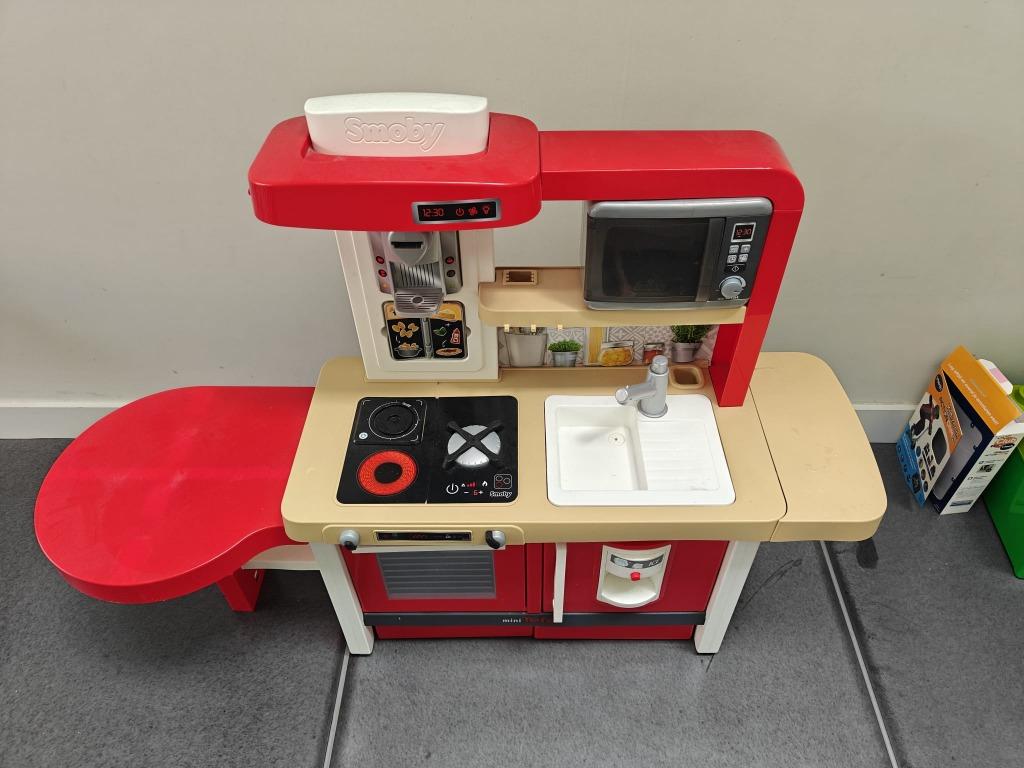 Smoby Tefal Kinderkeuken met attributen, Ophalen, Gebruikt, Kunststof, Speelkeuken