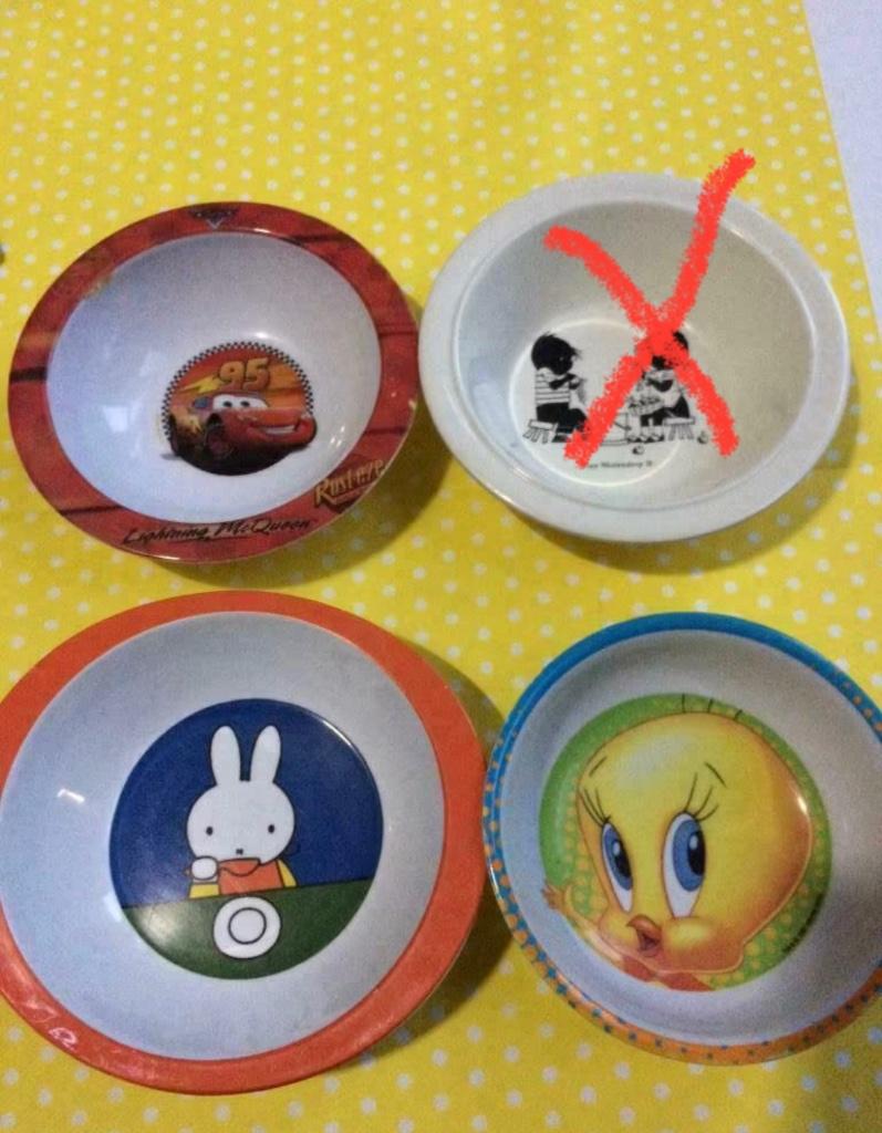 Bord melamine Cars Nijntje Tweety, Maison & Meubles, Cuisine | Vaisselle, Enlèvement ou Envoi