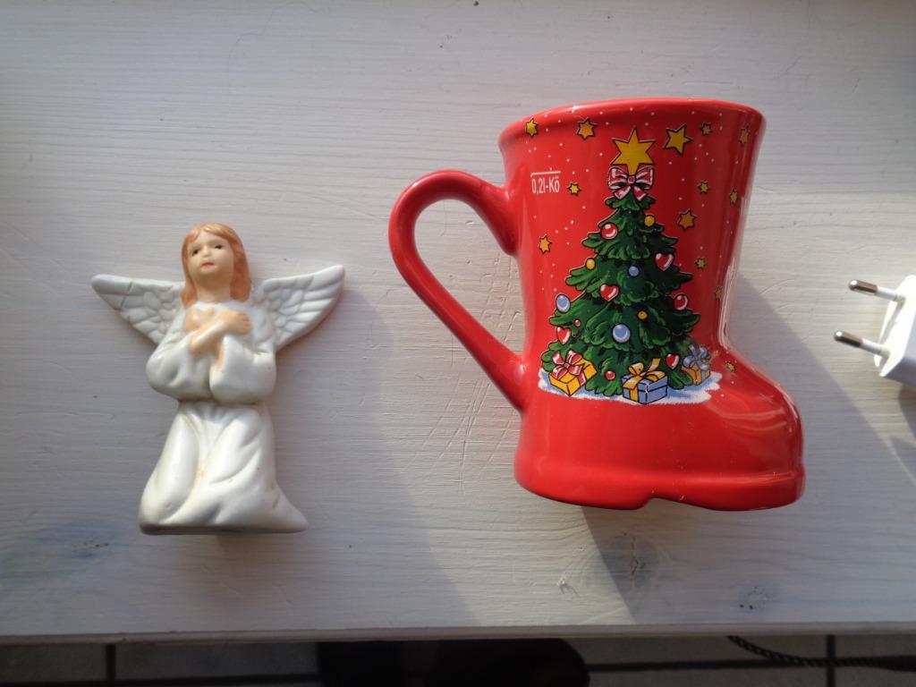 Boules de Noël + décoration, Enlèvement ou Envoi, Comme neuf