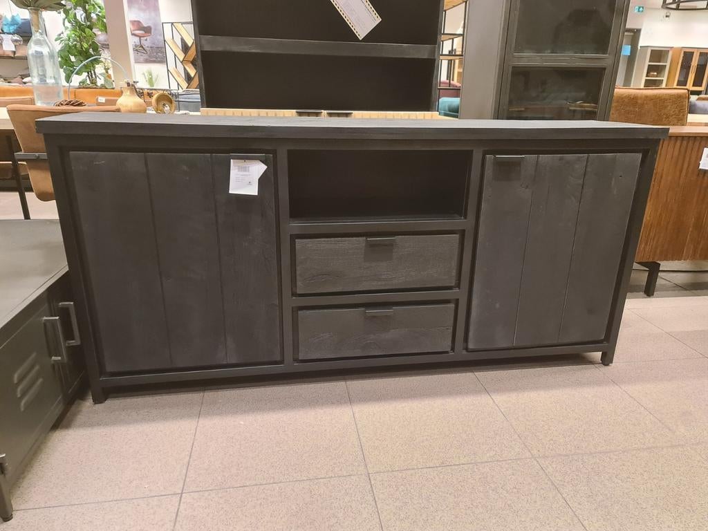 Nieuwe icathcers cod collectie dressoir 180cm zwart €395, Ophalen, Nieuw