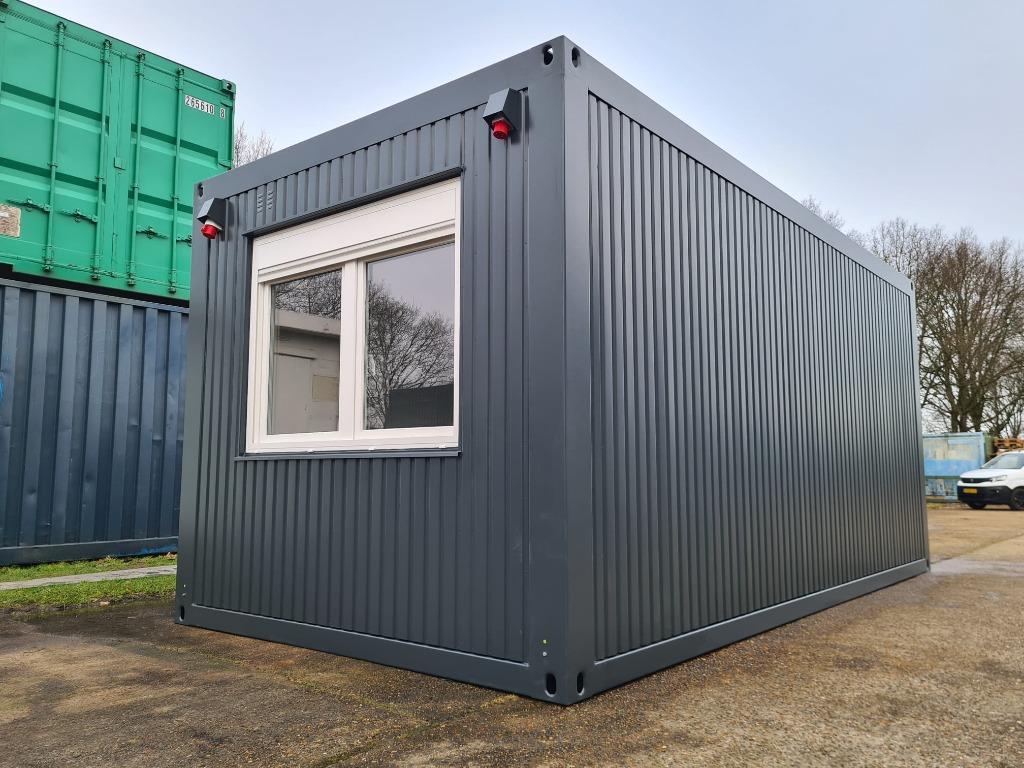 Nouvelle unité de vie / conteneur de bureau / 6x3 m / 20 ft, Articles professionnels, Machines & Construction | Abris de chantier & Conteneurs