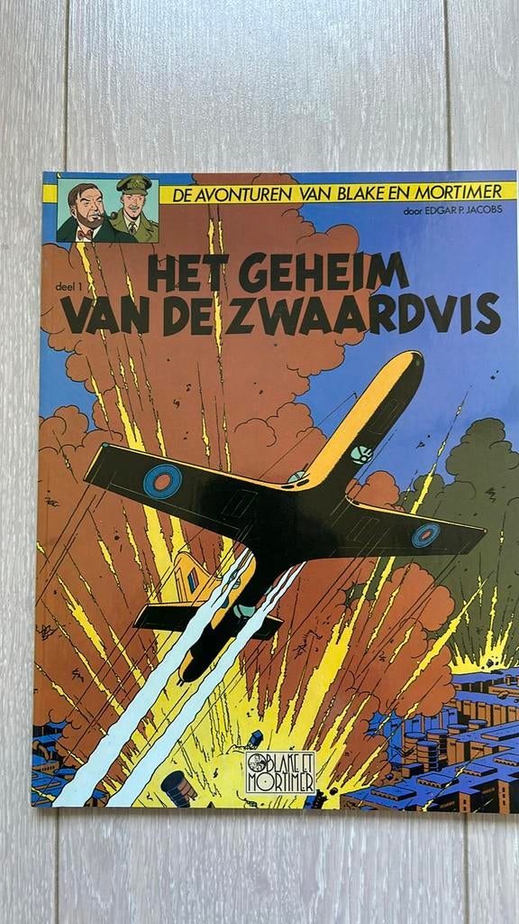 E.P. Jacobs - Het geheim van de zwaardvis, Boeken, Ophalen of Verzenden, Zo goed als nieuw, E.P. Jacobs