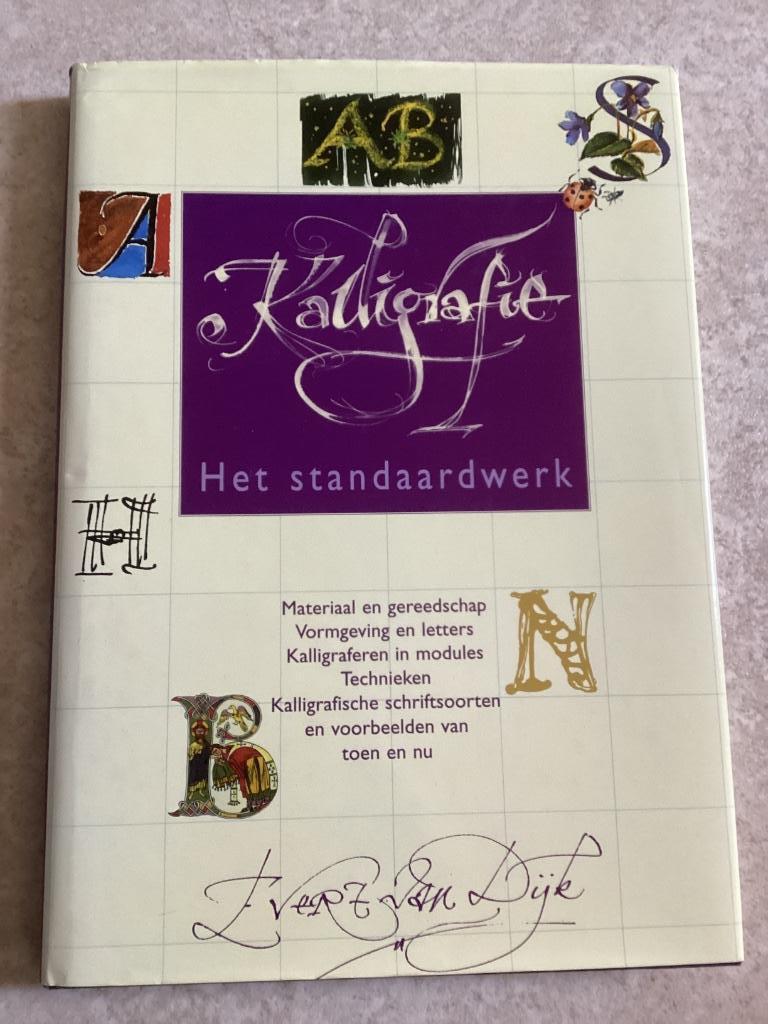Kalligrafie. Evert van Dijk., Enlèvement ou Envoi, Comme neuf, Dessin et Peinture