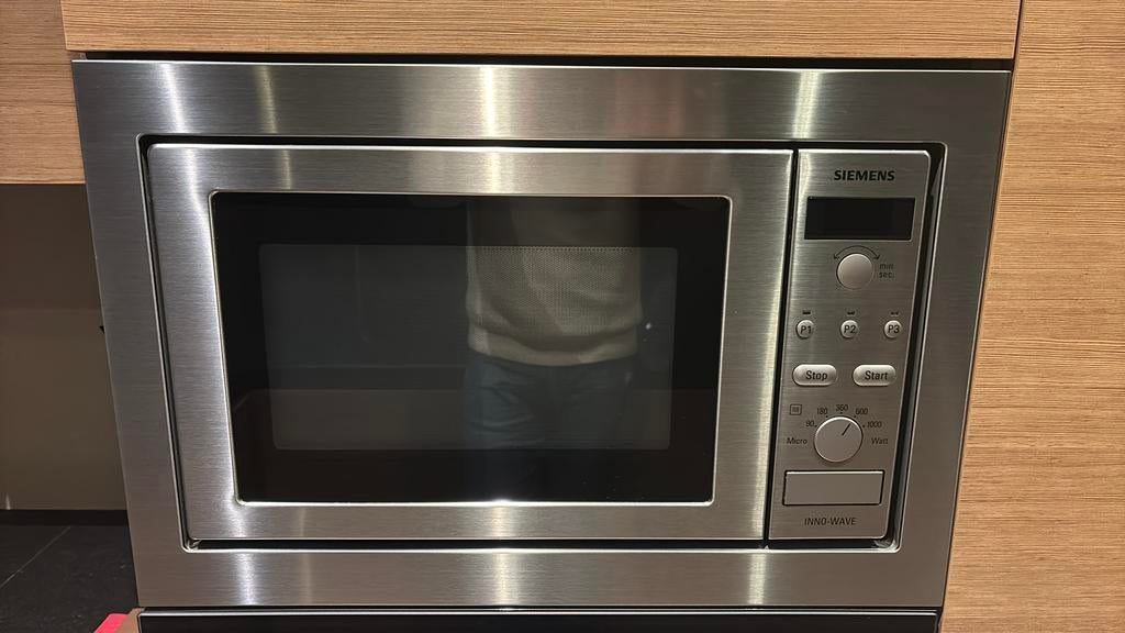 Siemens inbouw microgolf, Elektronische apparatuur, Ophalen, Gebruikt, Microgolfoven, Inbouw
