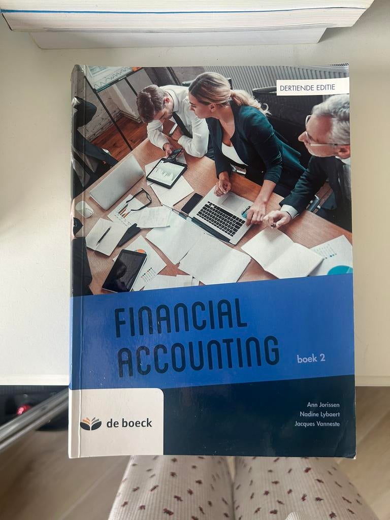 Financial accounting boek 1+2, Ophalen of Verzenden, Zo goed als nieuw