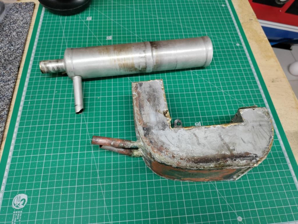 uitlaten 30 en 50 cc, Hobby en Vrije tijd, Modelbouw | Radiografisch | Vliegtuigen, Ophalen of Verzenden, Gebruikt, Benzine