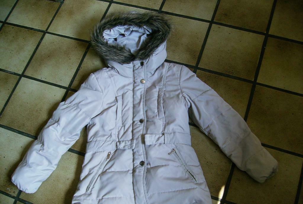stoere winterjas mt 140, Ophalen of Verzenden, Gebruikt, Meisje, Jas