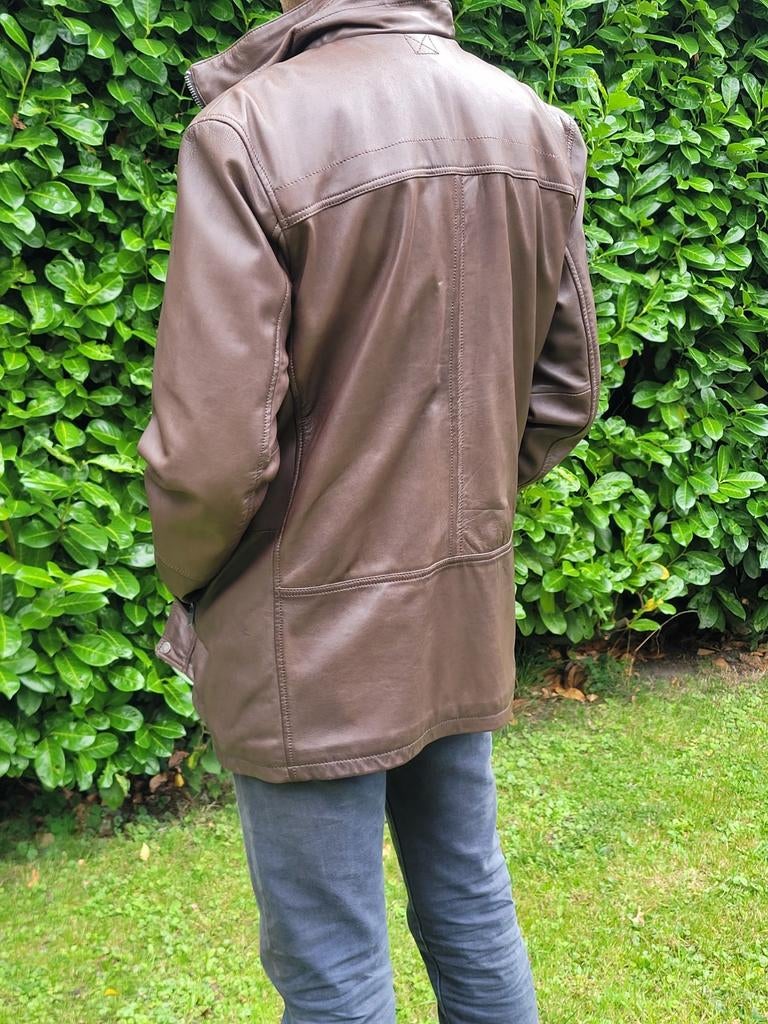 Oakwood Classic Distressed Bruin Leren XL Jacket
., Ophalen, Zo goed als nieuw, Maat 56/58 (XL), Bruin