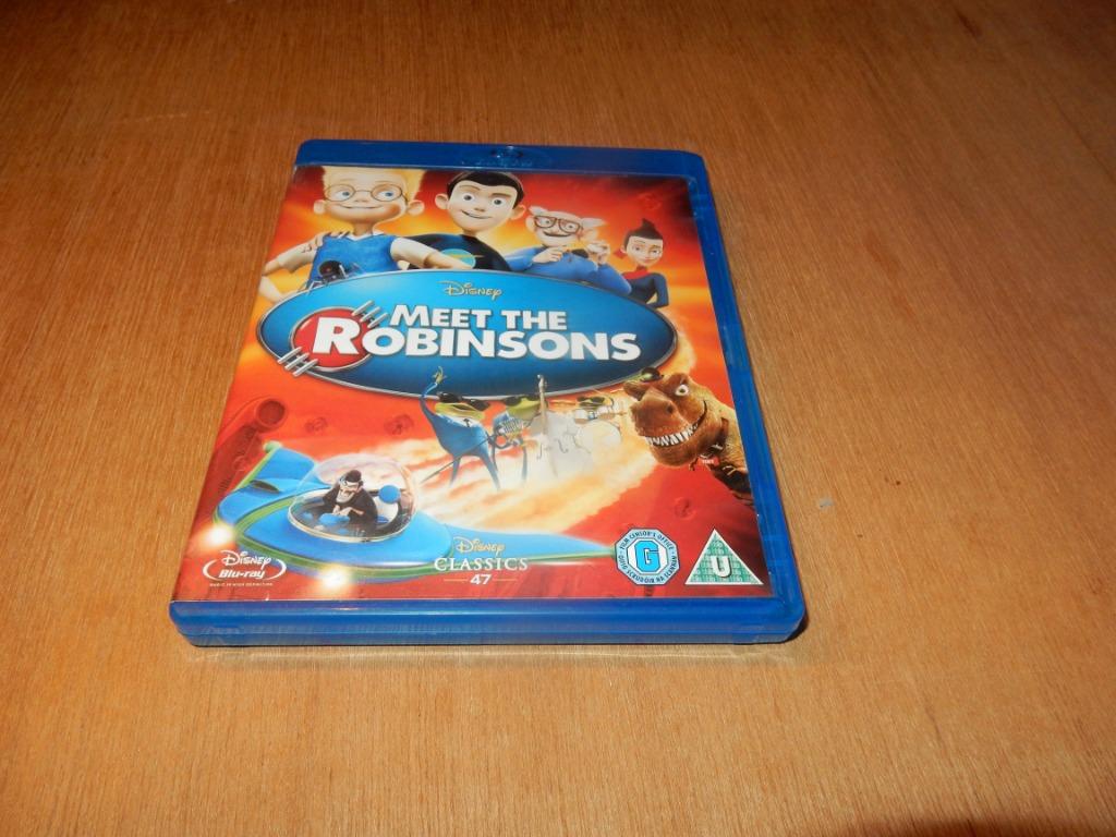 nr.1367 - Blu-ray: meet the robinsons - tekenfilm, Ophalen of Verzenden, Zo goed als nieuw, Tekenfilms en Animatie