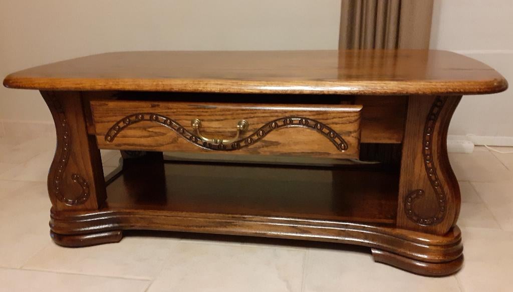 salontafel, Rustiek, Enlèvement, Utilisé, Chêne