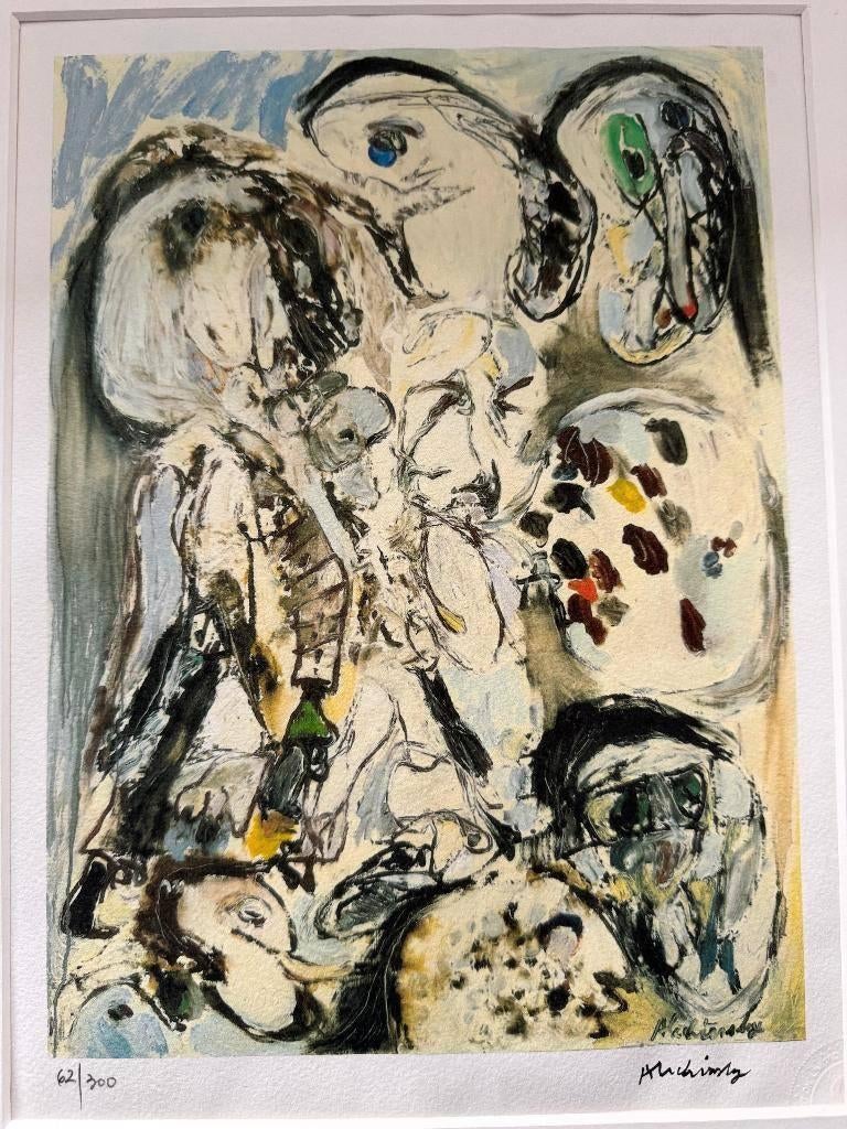 « Couleurs mortes » - Pierre Alechinsky, Enlèvement