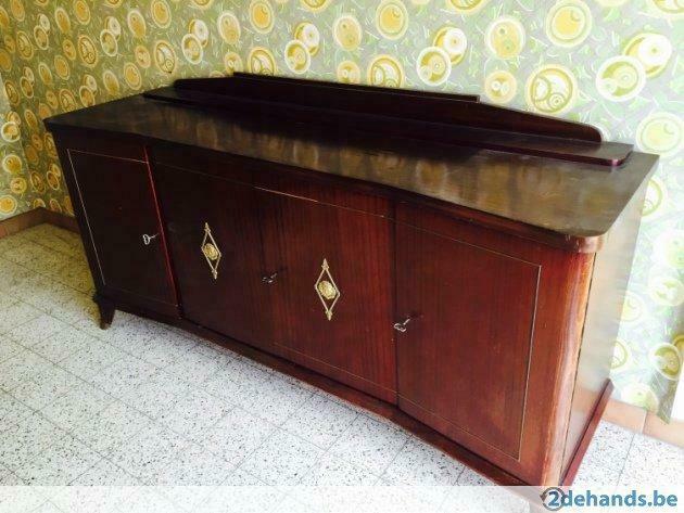 Dressoir in gelakte beuken fineer, Ophalen, Gebruikt