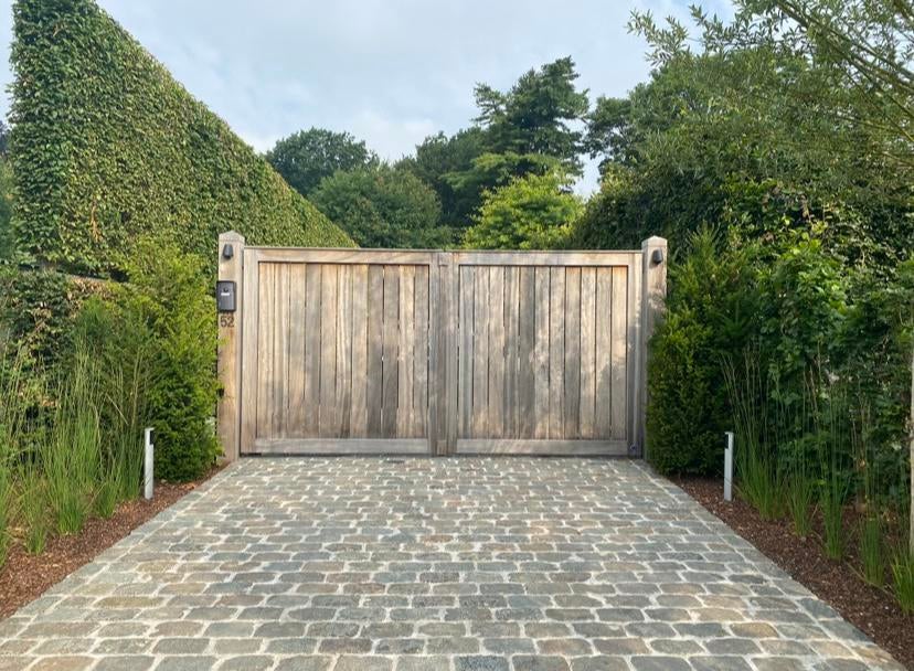 Portails de jardin en bois sur mesure en bois dur, Services & Professionnels, Jardiniers & Paveurs, Trottoir, Grillage ou Palissade