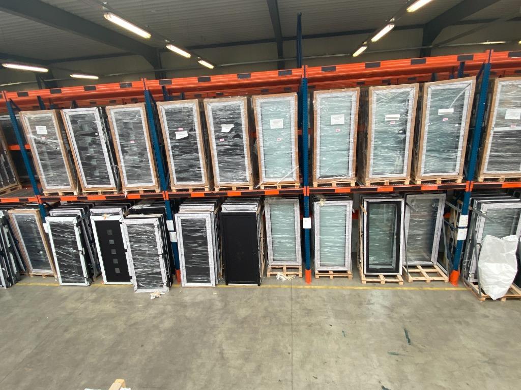 pvc deuren, garagedeur, ramen, schuiframen, nu uit stock, Schuifdeur, Verzenden, Nieuw, Buitendeur