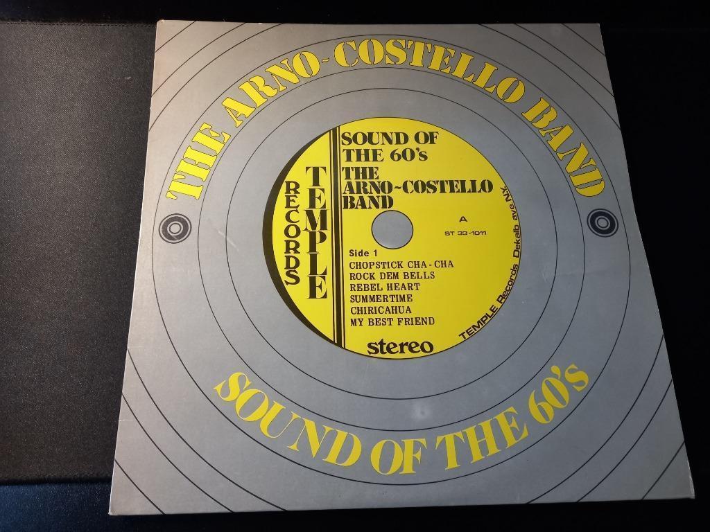 The Arno-Costello Band - Geel - Popcorn Lp, Ophalen of Verzenden, Zo goed als nieuw, 12 inch