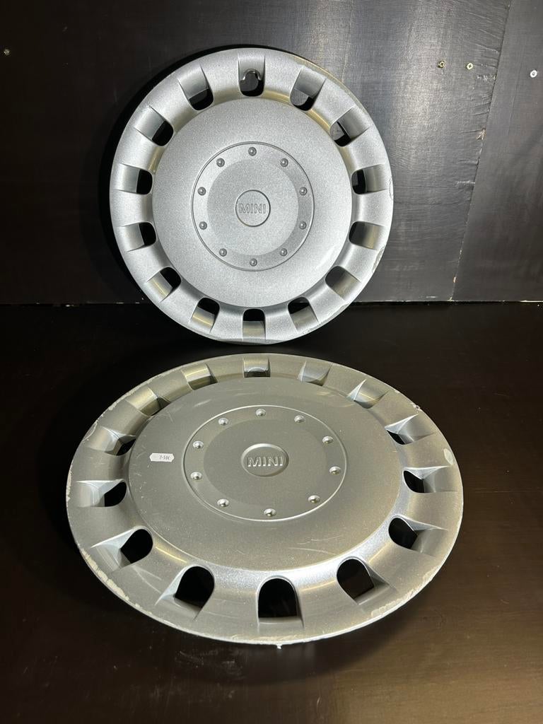 2 originele 15" mini one wieldop, Auto diversen, Wieldoppen, Gebruikt, Ophalen of Verzenden