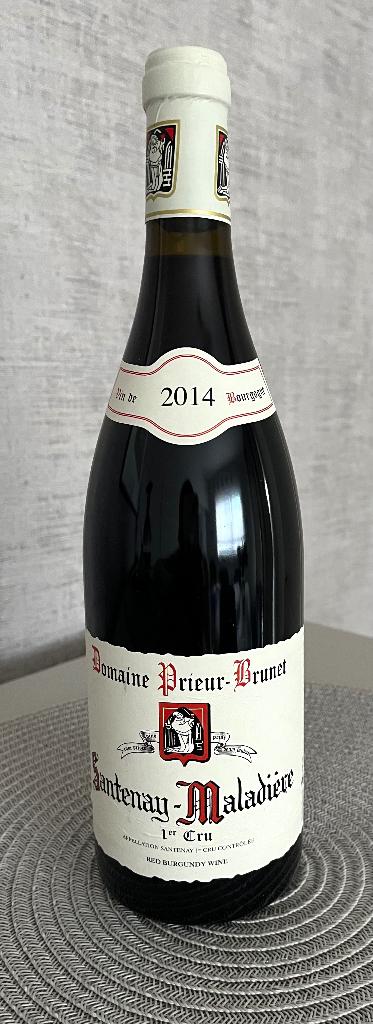 Bourgogne, Santenay-Maladière 1er Cru. 2014, Ophalen, Frankrijk, Nieuw, Rode wijn